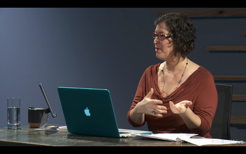 Alicia Teaching Microsoft Office at CreativeLIVE
