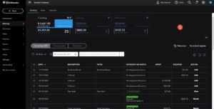 QuickBooks Online Dark Mode