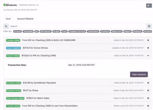 Rewind.io QBO Backups