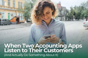 Two Accounting Apps | Blog Post Header Image | Royalwise