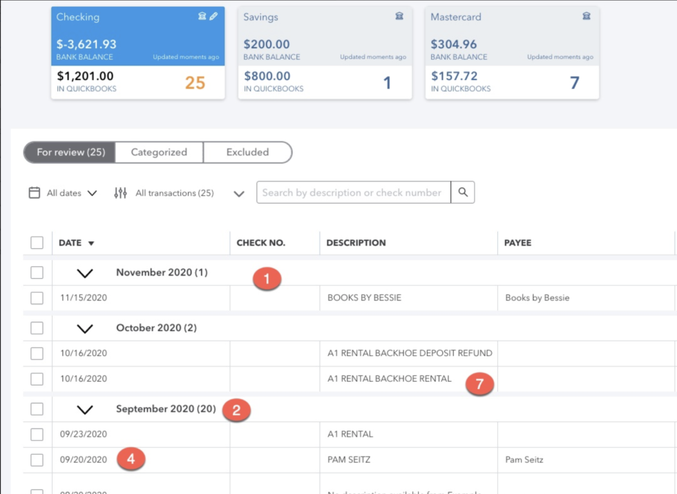 The QuickBooks Banking Feed Has New Options! Royalwise