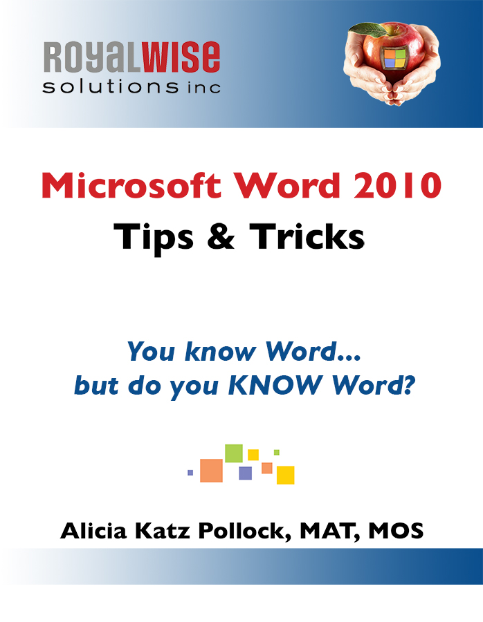 Microsoft Word Tips & Tricks iPad Multi-Touch iBook