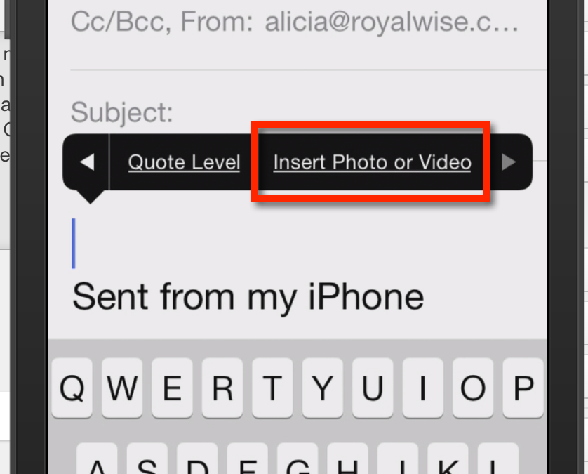 How to Add a Photo or Video to an Email on your iPhone or iPad