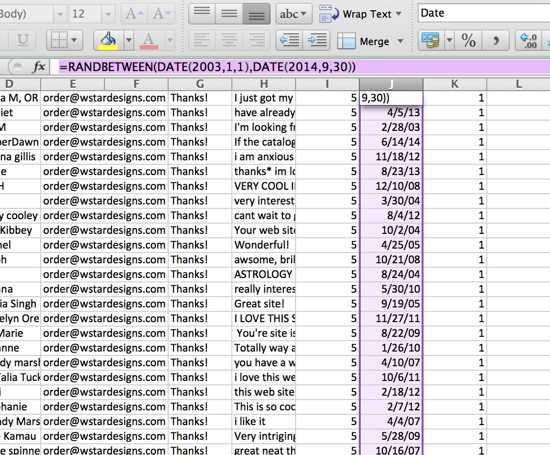 Creating Random Numbers in Excel Royalwise