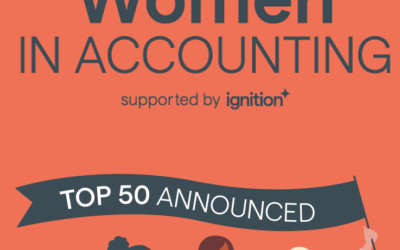 Congratulations Alicia – You are one of the Top 50 Women In Accounting! 🎉