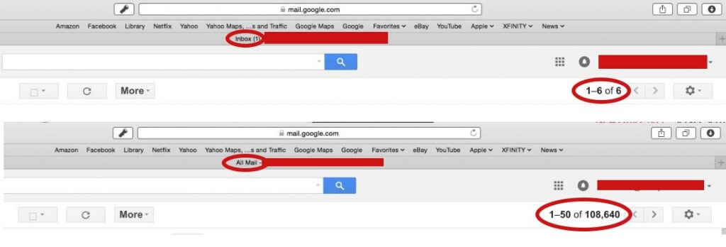 how to receive all mail in my gmail inbox