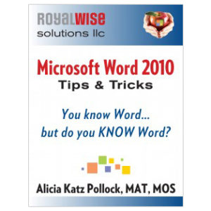 Microsoft Word 2010 Tips & Tricks